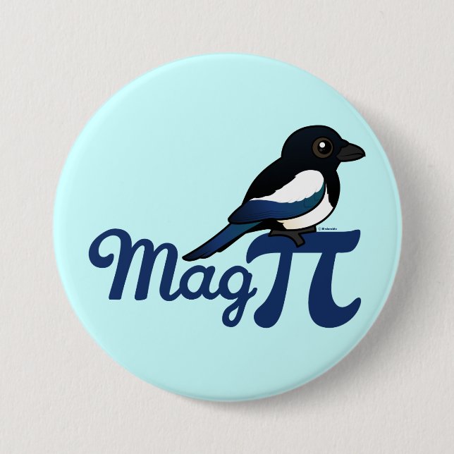 Mag PI 7.5 Cm Round Badge (Front)