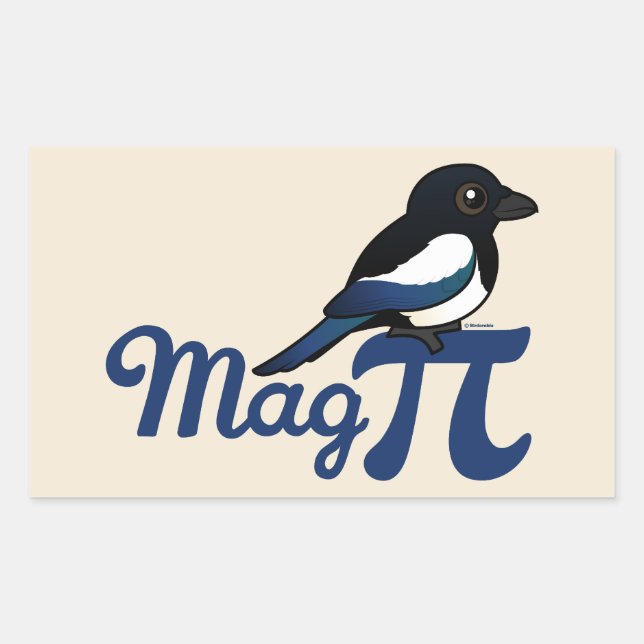 Mag PI Rectangular Sticker (Front)