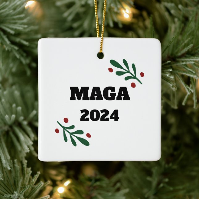 MAGA 2024 Christmas Tree Ornament Decor (Tree)