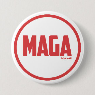 MAGA 7.5 CM ROUND BADGE