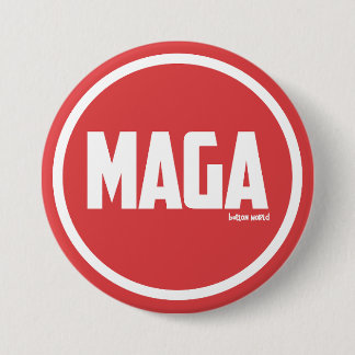 MAGA 7.5 CM ROUND BADGE