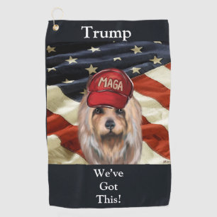 MAGA AUSTRALIAN TERRIER GOLF TOWEL
