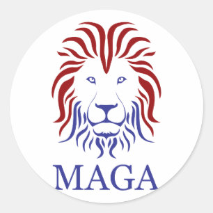 MAGA CLASSIC ROUND STICKER