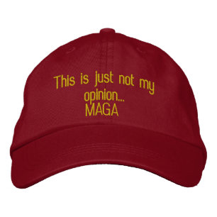 MAGA Embroidered Baseball Cap