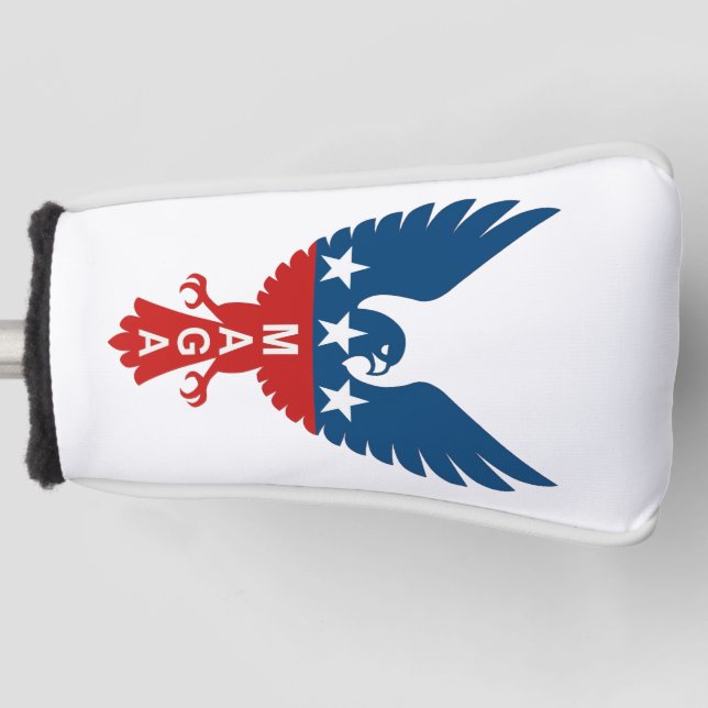 MAGA Hawk Golf Club Putter Cover (Front)
