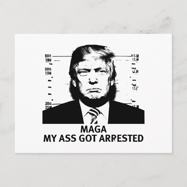 MAGA Indicted Postcard (Front)