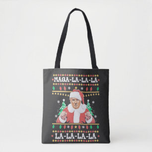 Maga La La La Trump Christmas Inauguration 47th   Tote Bag