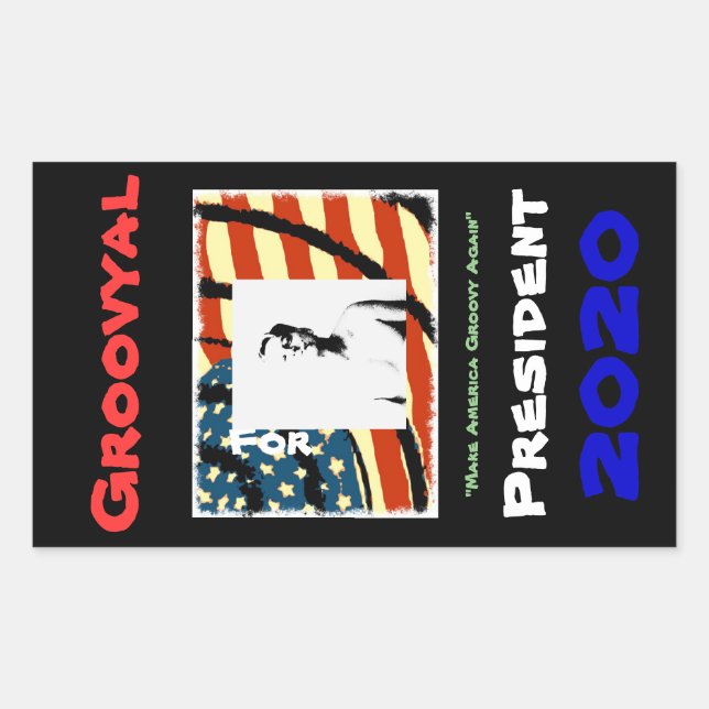 MAGA (Make America Groovy Again) Stickers (Front)
