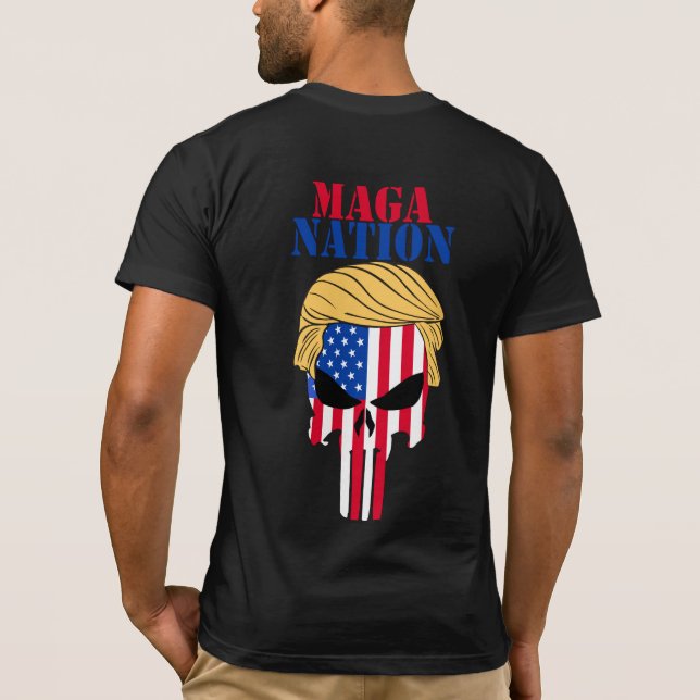 MAGA Nation T-Shirt (Back)