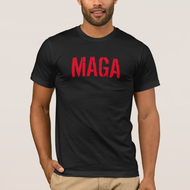 MAGA Patriotic American T-Shirt (Front)