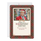 MAGA Santa Trump Maganificent Christmas Tartan