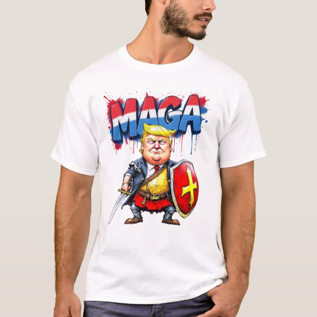 MAGA Spirit - Donald Trump Tee (Front)