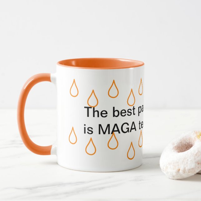 MAGA Tears 11oz Combo Mug (With Donut)