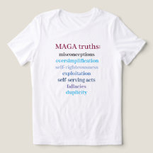 MAGA truths anti-MAGA message