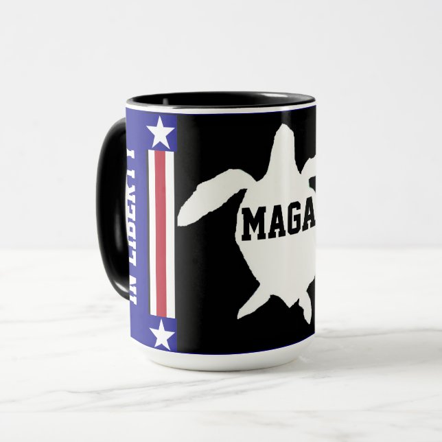 MAGA Turtles  Mug (Front Left)
