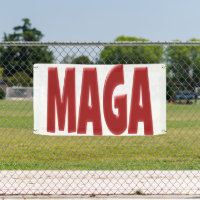 MAGA with red text