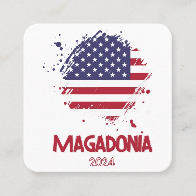 MAGADONIA 2024  SQUARE BUSINESS CARD (Front)
