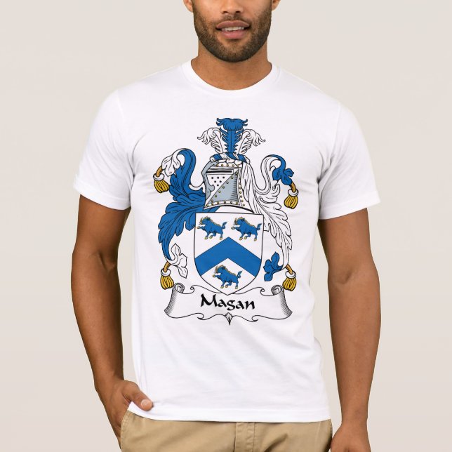 Magan Family Crest T-Shirt (Front)