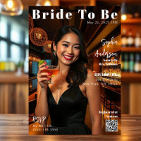 Magazine Cover Bride To Be-Invitation
