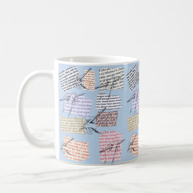 MAGAZINE STYLE COFFEE MUG (Left)
