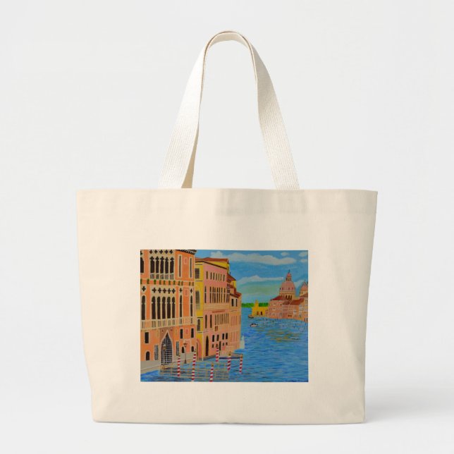 Magda art large tote bag (Front)