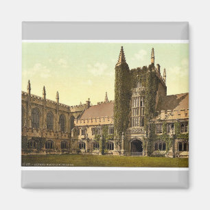 Magdalen College, Founder's Tower and Cloisters, O Magnet