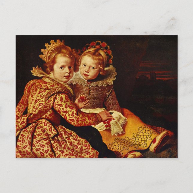 Magdalena and Jan-Baptist de Vos Postcard (Front)