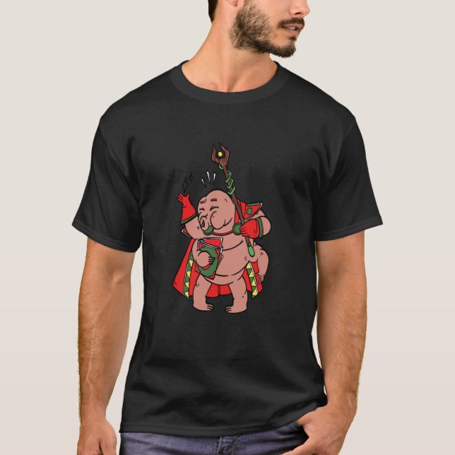 mage book wizard magic T-Shirt (Front)