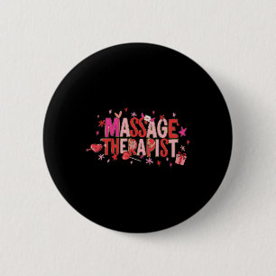 Mage Therapist Nurse Rn Cna Ma Valentine Valentine 6 Cm Round Badge