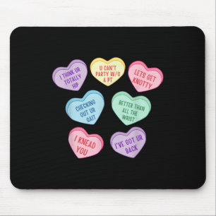 Mage Therapist Valentines Mage Therapy Heart Mouse Pad