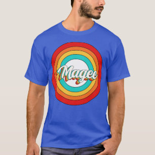 Magee Name Shirt Vintage Magee Circle