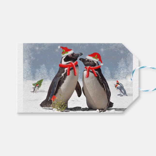 Magellanic Christmas Gift Tags (Front (Horizontal))