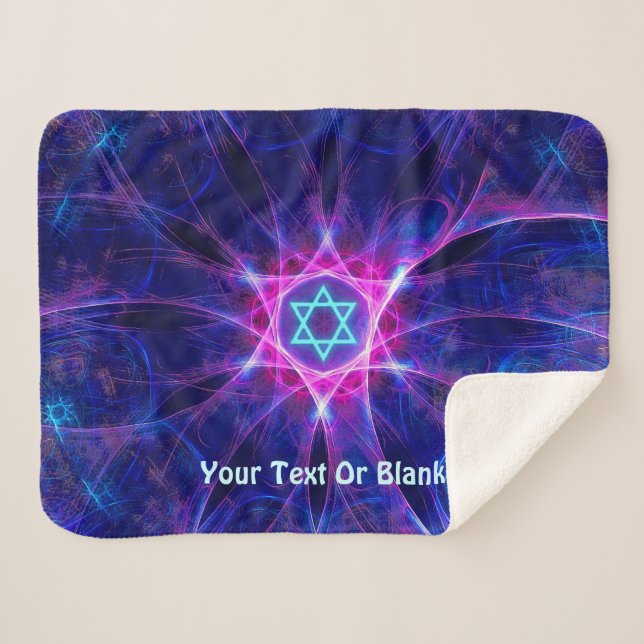 Magen Bet Sherpa Blanket (Front (Horizontal))