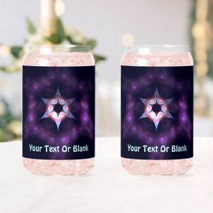 Magen Dalet Can Glass