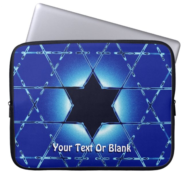 Magen Gimel Laptop Sleeve (Front)