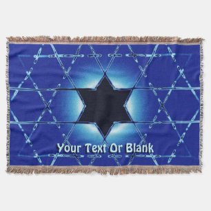 Magen Gimel Throw Blanket