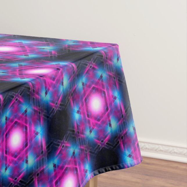 Magen Heh Fractal Tablecloth (In Situ)