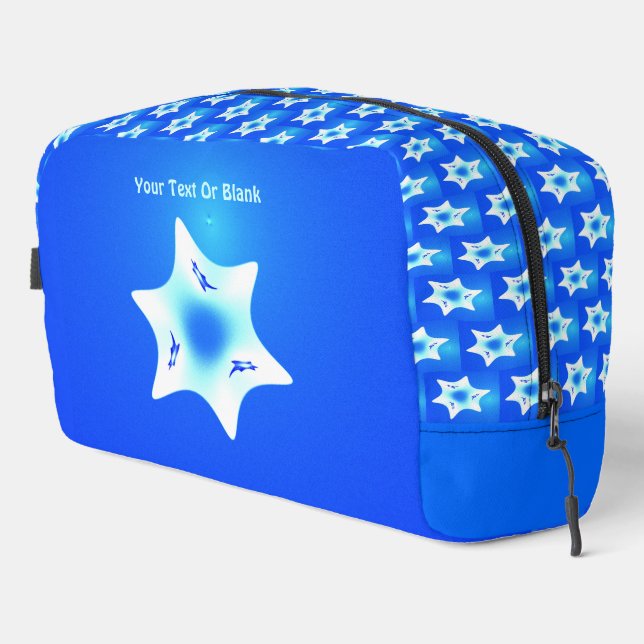 Magen Lavan (White Star) Dopp Kit (Right Corner)