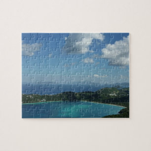 Magens Bay, St. Thomas Beautiful Island Scene Jigsaw Puzzle