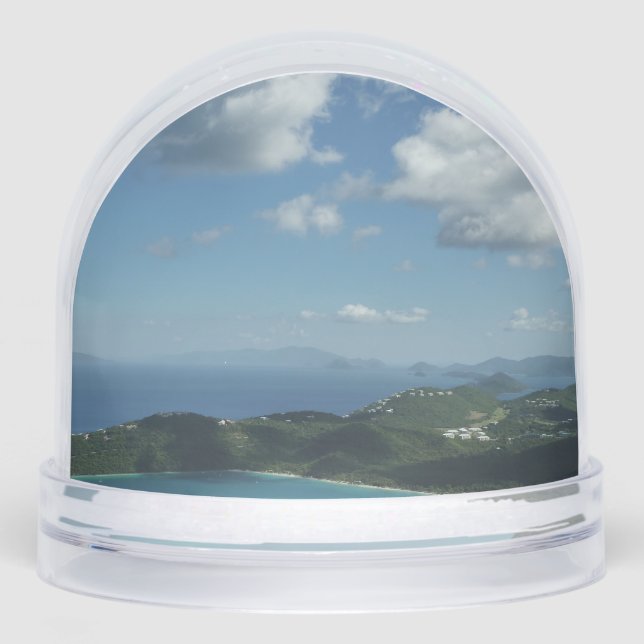 Magens Bay, St. Thomas Beautiful Island Scene Snowglobe (Front)