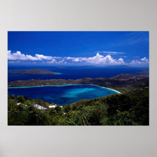 Magens Bay, St. Thomas, U.S. Virgin Islands Poster