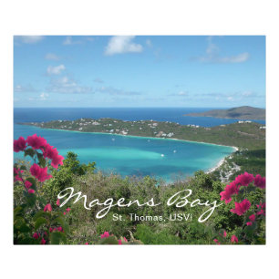 Magens Bay St. Thomas, USVI Tropical Beach Photo Print