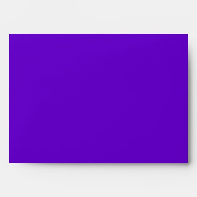 Magenta #6600cc Colour Envelope A7 for 5" x 7" Car (Front)