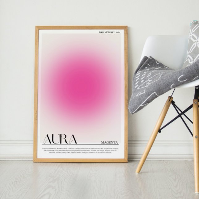 Magenta Aura Poster  (Creator Uploaded)