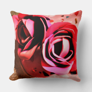 Magenta Blooms  Cushion