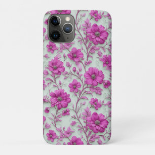 Magenta Blossom Energy ✨ Vibrant Pink Floral Luxe Case-Mate iPhone Case