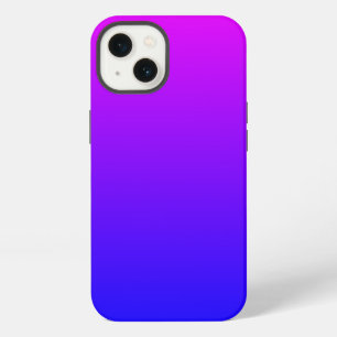 Magenta Blue Ombre iPhone 13 Case