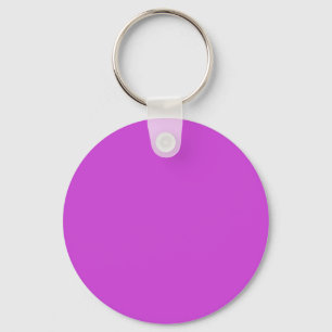 Magenta / Bright Purple CE43D8 and Option for Name Key Ring