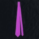 Magenta / Bright Purple CE43D8 and Option for Name Tie<br><div class="desc">Add a name, initials or some text, or keep the colour alone. Colour coordinates with other items in the store based on the name and the HEX code (six-digit hex triplet) shown. Use this code to mix, match and customise any other item to go with this, or to add to...</div>