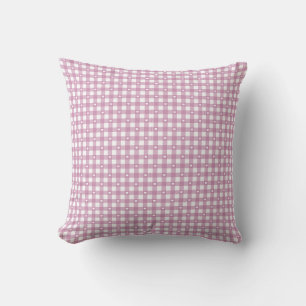 Magenta Checks Cushion